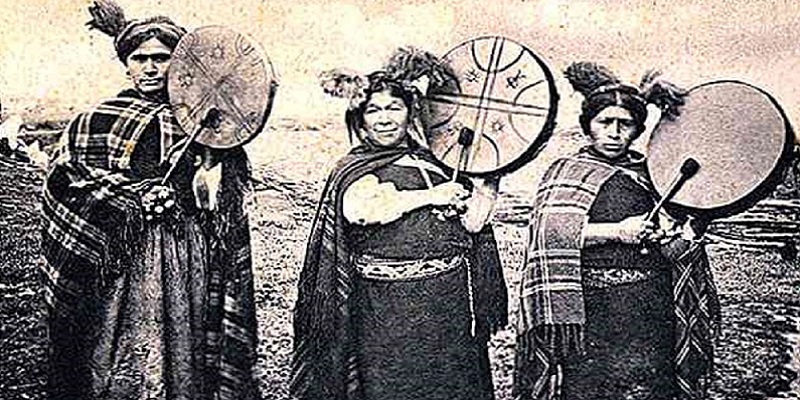 Foto storica dei Mapuche