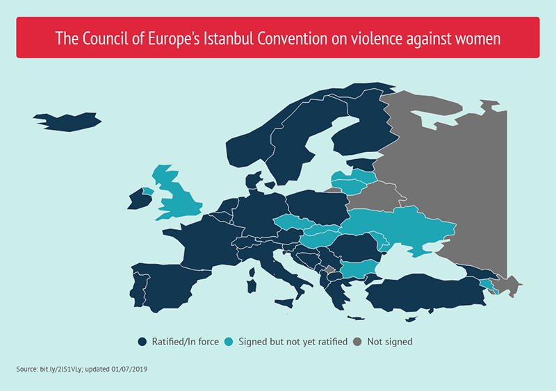 Convenzione di Istanbul - Paesi membri